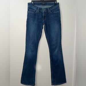 Levi's Women’s 524 too Superlow Dark Blue Bootcut Denim Jeans